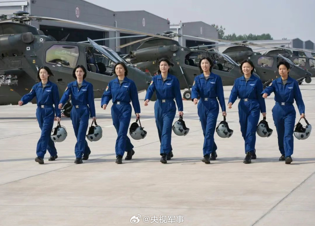 新一批陆军女飞行员来了