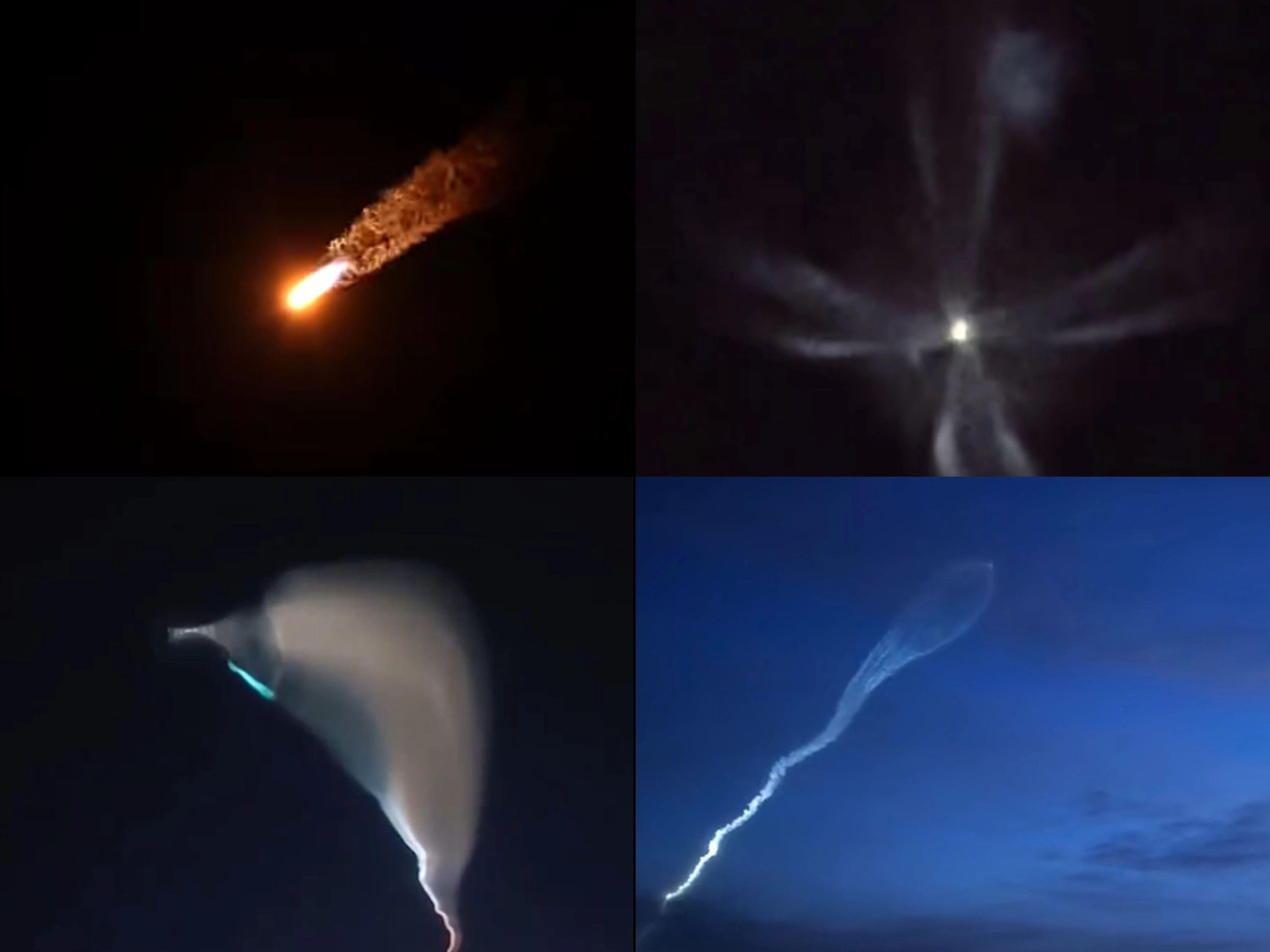 太空“水母”刷屏？揭秘长征六号甲发射的“暮光效应”