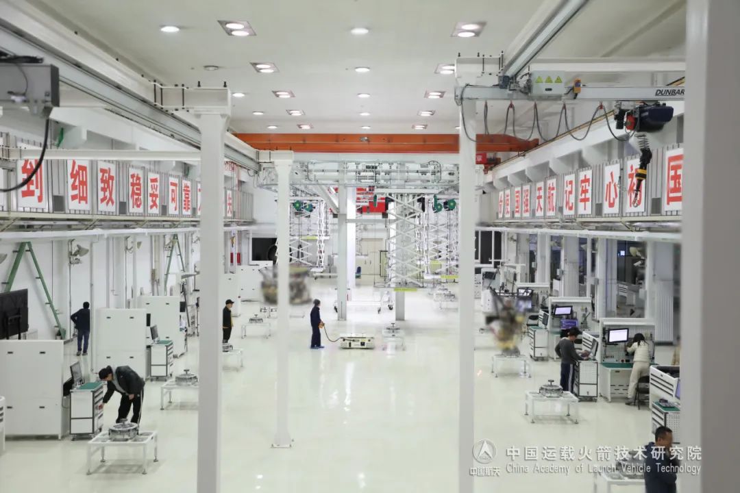 发展新质生产力｜火箭院首条氢氧发动机总装脉动生产线试运行，智能升级促提效