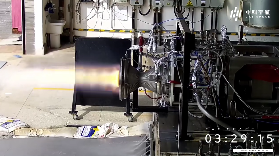 力擎四号上面级动力系统20kN发动机试车取得圆满成功