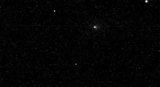 欧洲火星探测器拍摄到星际彗星3I/ATLAS飞掠火星的画面
