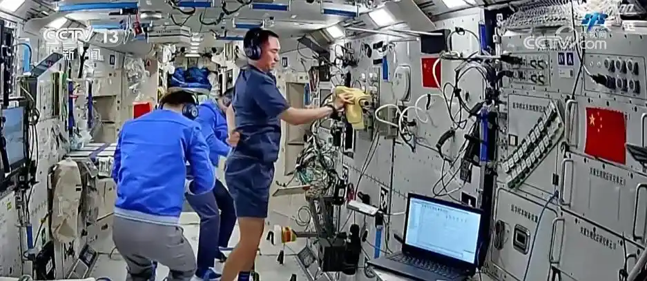 中国空间站科学实验进展不断：神二十乘组太空出差进度条更新