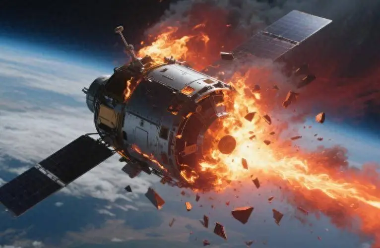 马斯克卫星坠落潮引爆太空危机,3毫米碎片成轨道杀手!  马斯克卫星坠落潮引爆太空危机,3毫米碎片成轨道杀手!