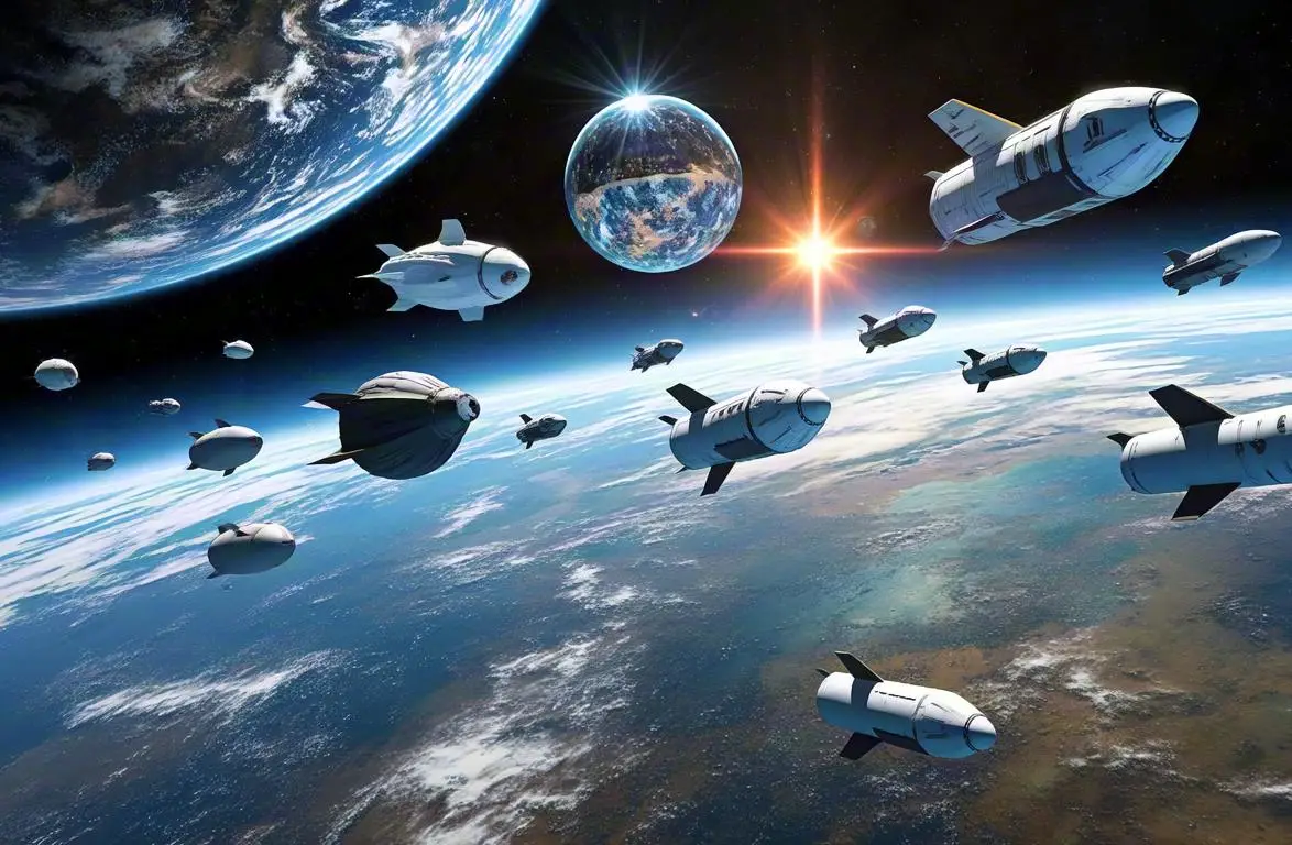 马斯克卫星坠落潮引爆太空危机,3毫米碎片成轨道杀手!  马斯克卫星坠落潮引爆太空危机,3毫米碎片成轨道杀手!