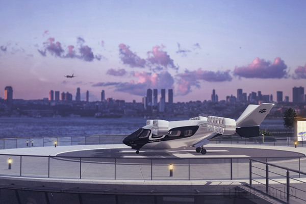 全球首架全尺寸倾转涵道翼eVTOL亮相进博会 全球首架全尺寸倾转涵道翼eVTOL亮相进博会