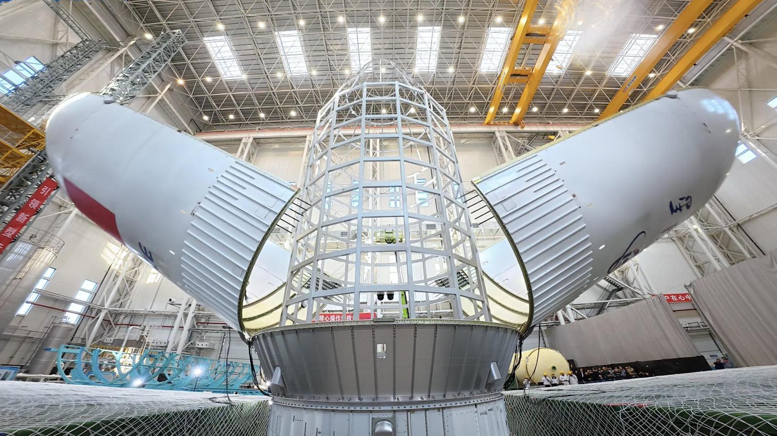 双曲线三号复用火箭整流罩分离试验取得成功