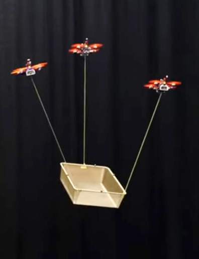 新型算法助力无人机协同运输重型可变载荷