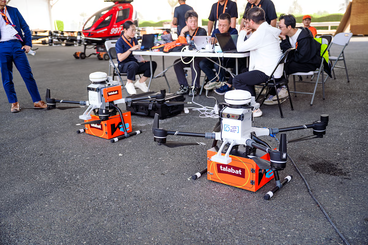 迪拜航展开幕，联合飞机在中东地区落地无人机送餐服务