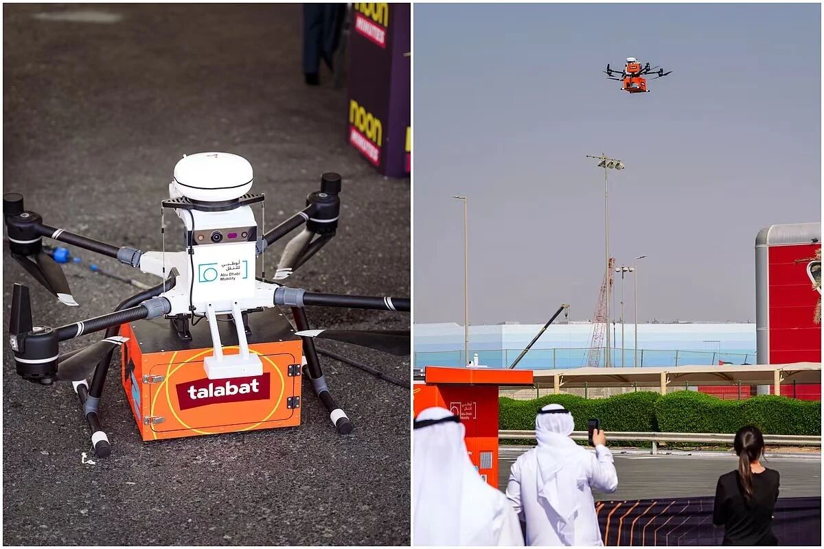 中国无人机在迪拜送外卖，中国低空厂商“掘金”海外