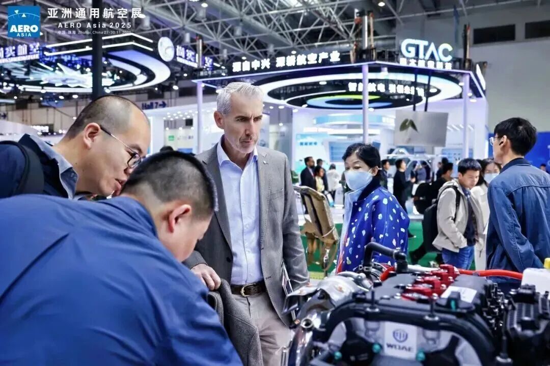 2025亚洲通航展启幕！现场“五位一体”，有多忙多好看？