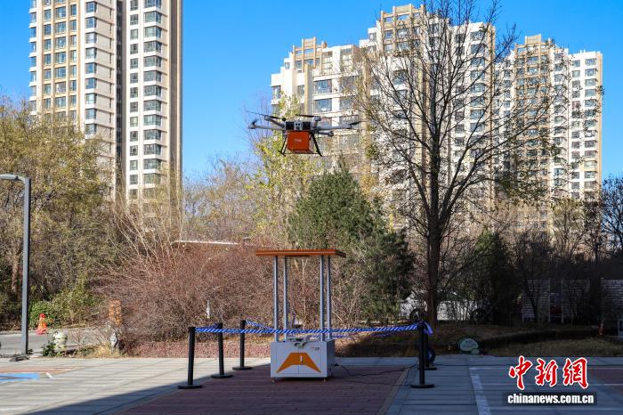 天津启用首条常态化无人机送血航线 搭建“低空生命线”