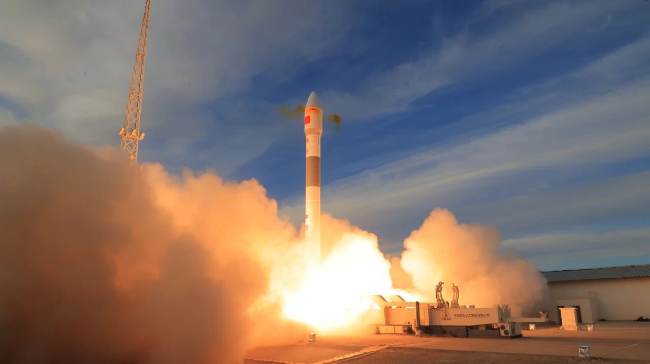 快舟一号甲运载火箭成功发射交通VDES卫星A星、B星