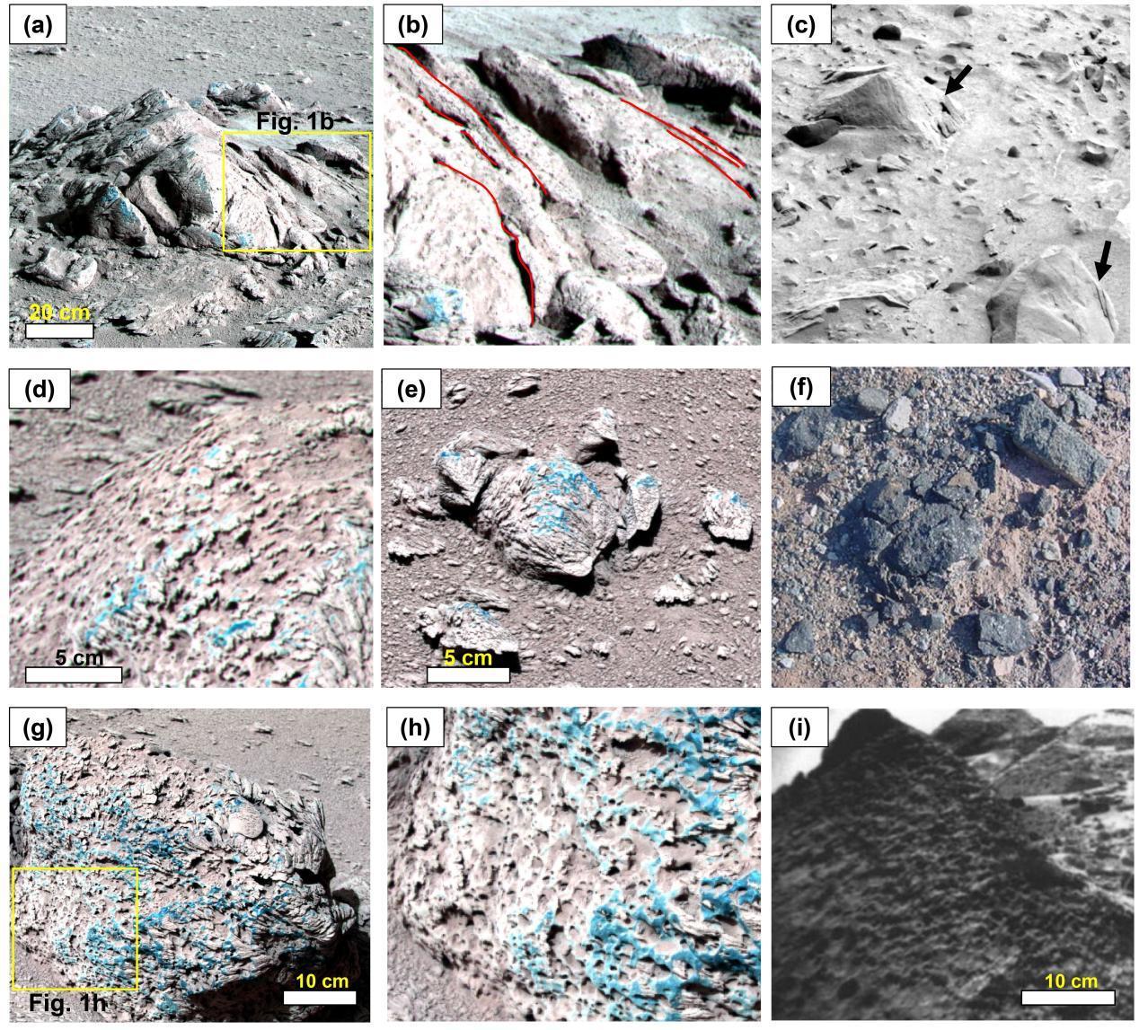 祝融号发现火星存在短时卤水驱动的盐风化现象