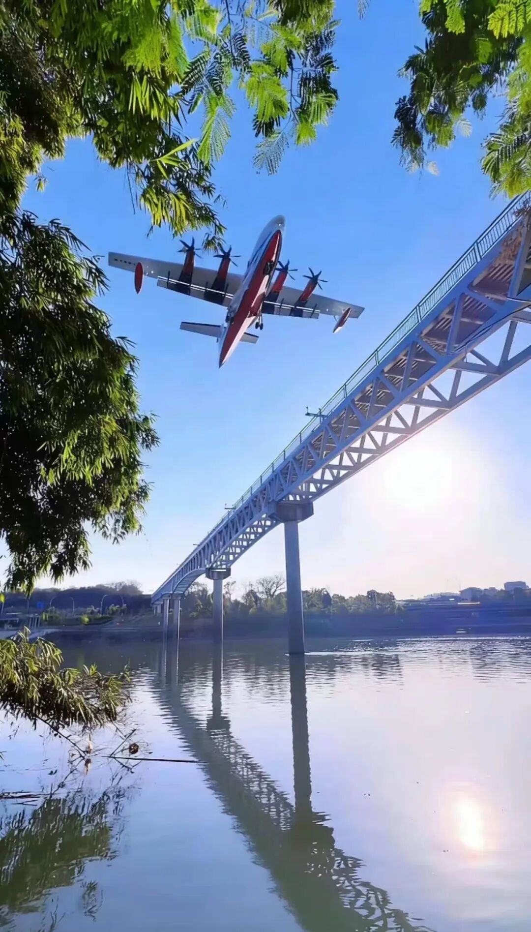 靠前驻防！AG600飞机赴粤执行森林灭火任务