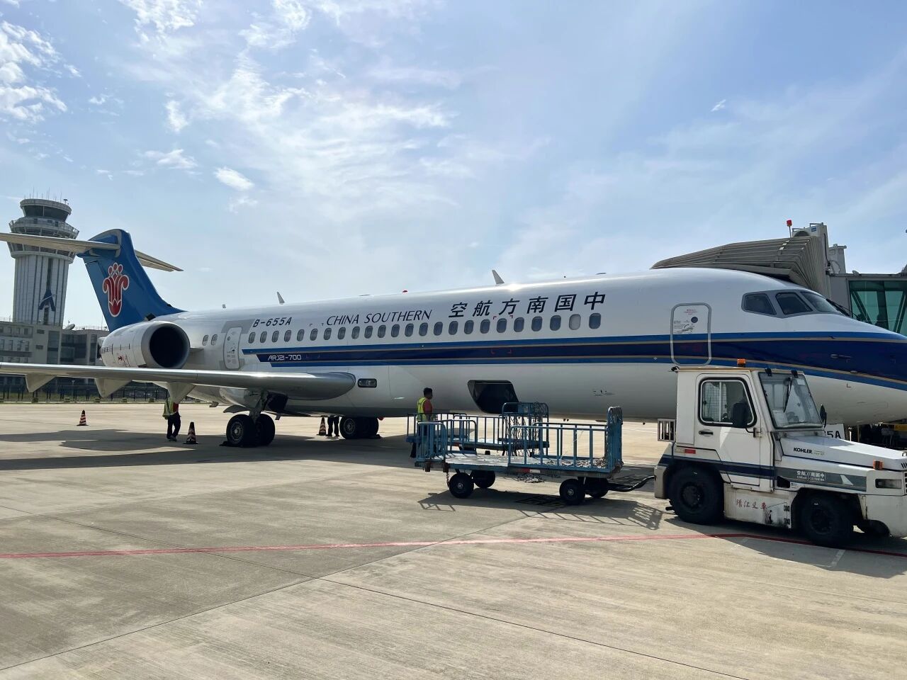 全国首个C909机型地面保障实训基地落地揭阳潮汕机场