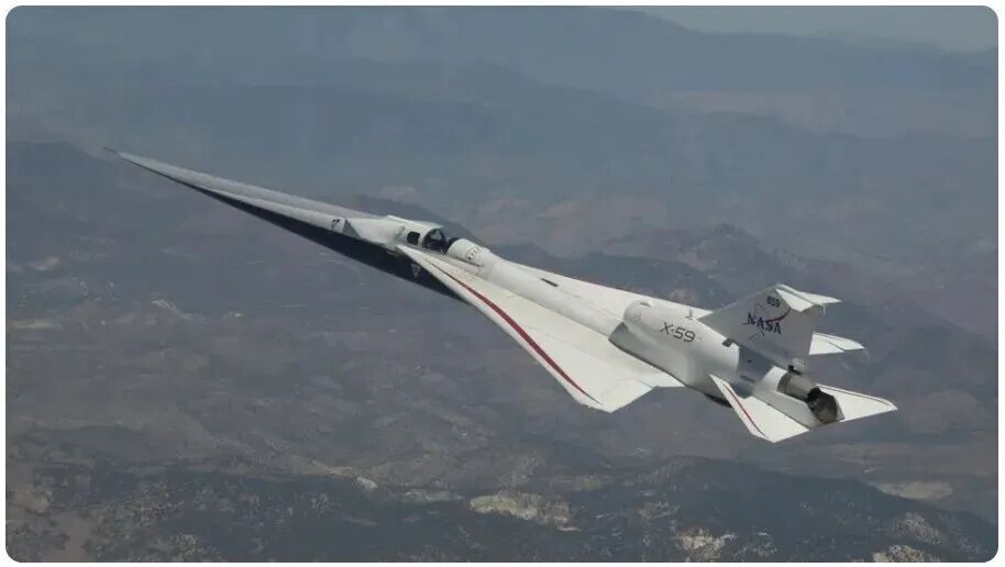 NASA X-59静音超声速飞机本月将进行首次超音速试飞